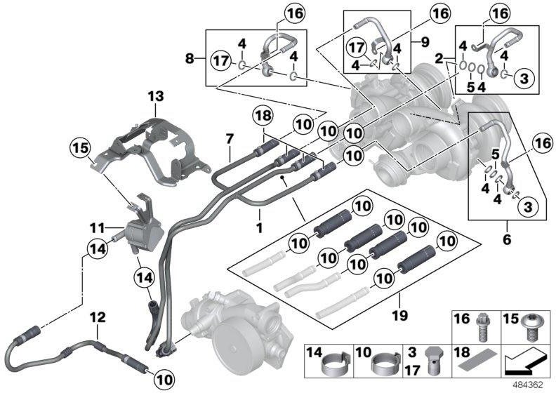 BMW純正リターンパイプ（11538092641）| 11538092641