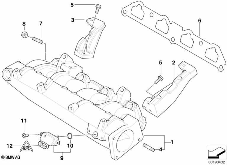 BMW本物のホルターラデルエアフィーター（11611524534）| 11611524534
