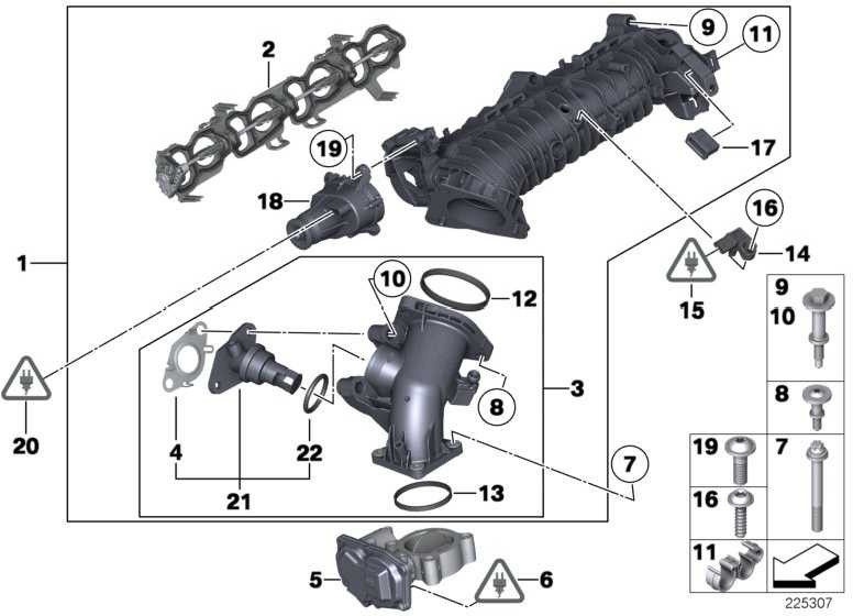 BMW Genoine O-Ring 1シリーズ4シリーズ5シリーズX1 X3 X4 X5 MINI（11618512681）| 11618512681