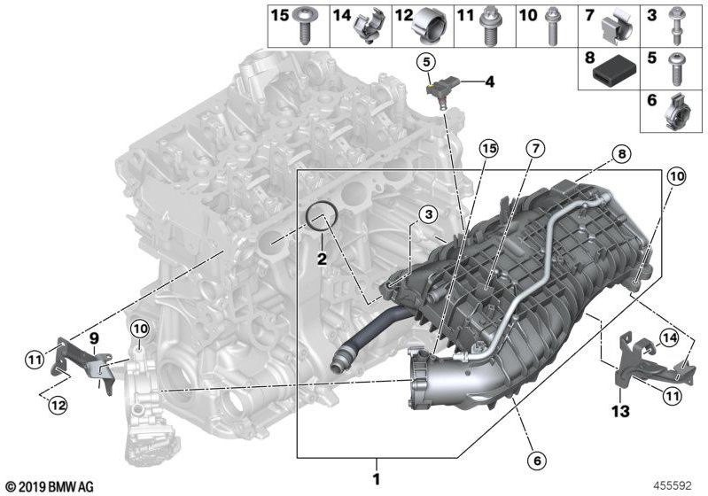 BMW純正バンドスクリューM6（11618583174）| 11618583174