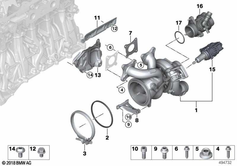BMW純正Oリング52x4（11619489696）| 11619489696