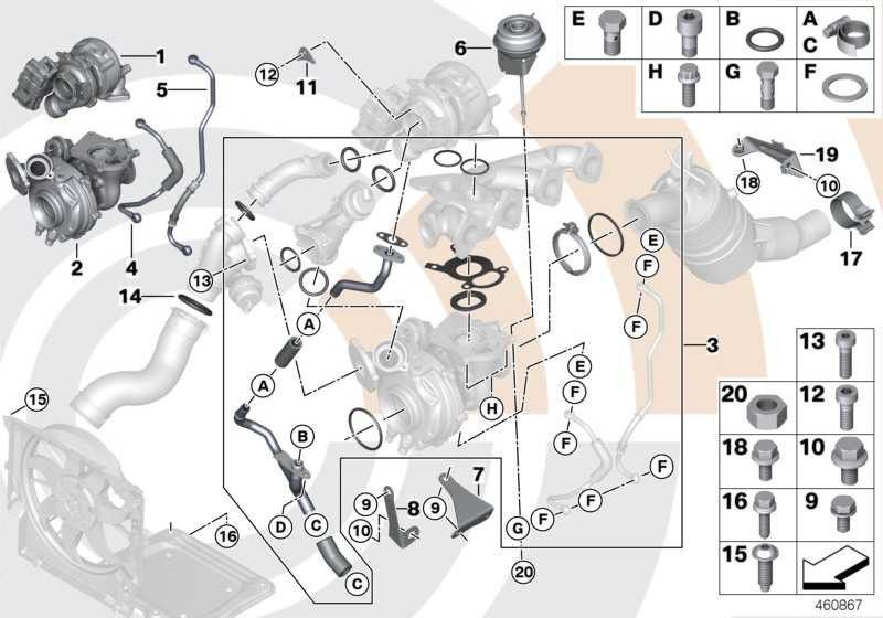 BMW本物の拡張ターボチャージャーバリューライン（11652411468）| 11652411468