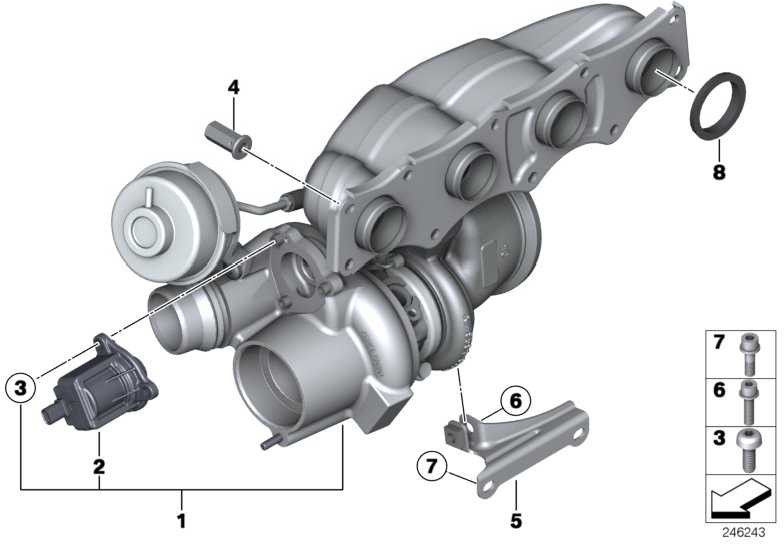 BMW純正ISAネジM8x20-10.9 ZNS3 1シリーズ4シリーズ5シリーズ7シリーズX1 X3 X5 X6 Z4（11657609961）| 11657609961