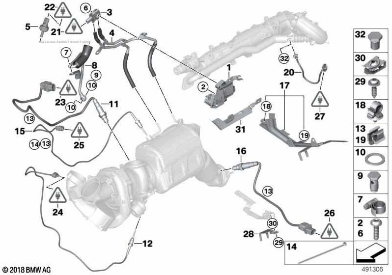 BMW純正ホルターAG Sensorik（11658580692）| 11658580692
