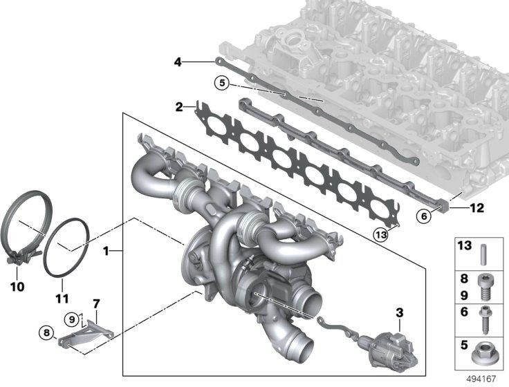 BMW純正セットWasteGate-Valenter（11658662676）| 11658662676