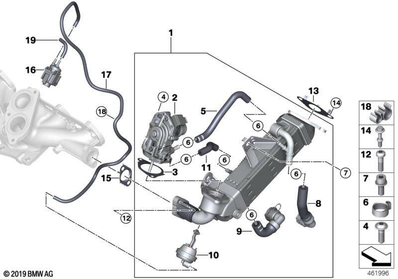BMW本物の真空缶（11718576804）| 11718576804