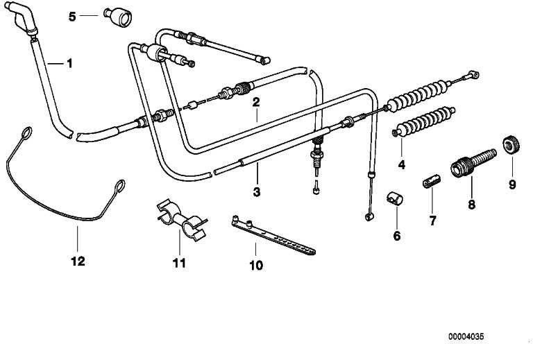 BMW純正ホースホルダーD = 13mm/6mm 3シリーズ7シリーズZ3（11781716118）| 11781716118