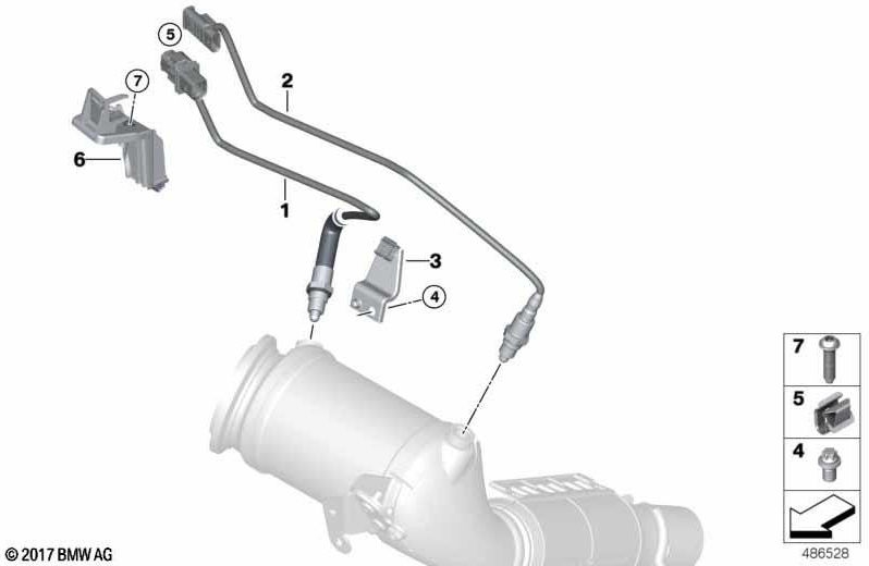 BMW純正ラムダモニタープローブ（11788631393）| 11788631393