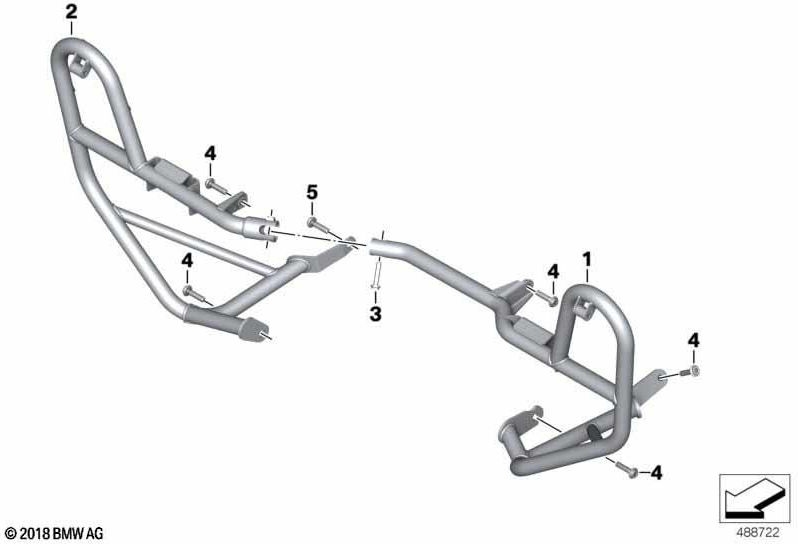 BMW左以下の本物の運動保護（11847923263）| 11847923263