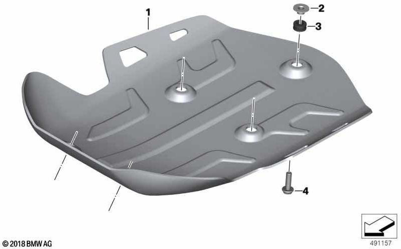 BMW本物の運動保護（11848485696）| 11848485696