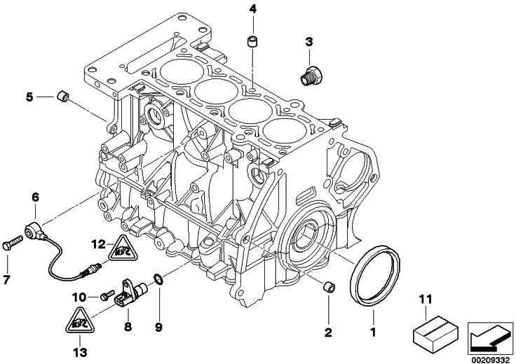 BMW本物のklopfensor mini（12141487246）| 12141487246