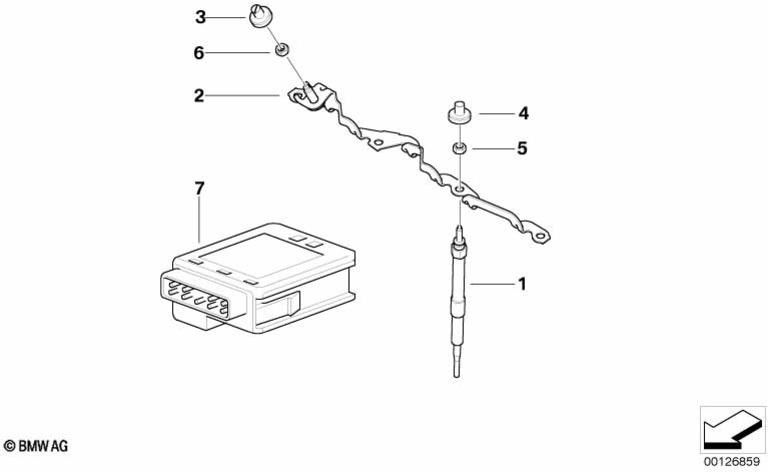 BMW純正RelaisGlühstift（12217791346）| 12217791346