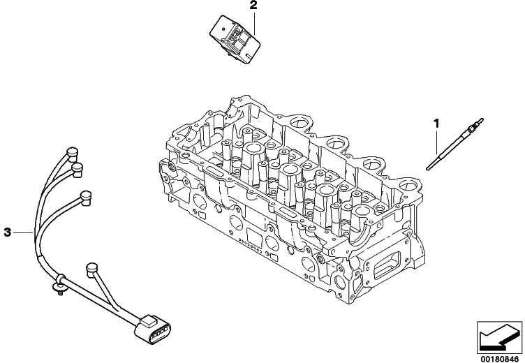 BMW純正GlühstiftMini（12237806041）| 12237806041