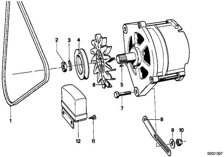 BMW純正コントローラー12 Volt 5シリーズ（12321350052）| 12321350052