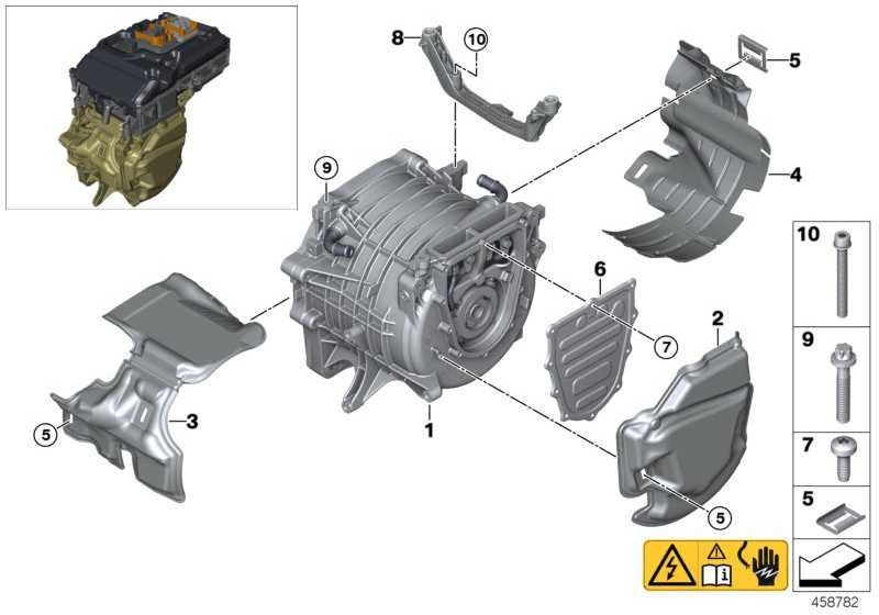 BMW本物の電子マシン（12358641607）| 12358641607