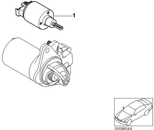 BMW純正磁気スイッチMINI（12411517332）| 12411517332