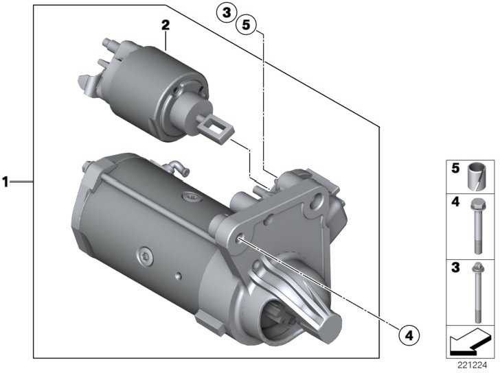 BMW純正スターターValeo Mini（12417794971）| 12417794971