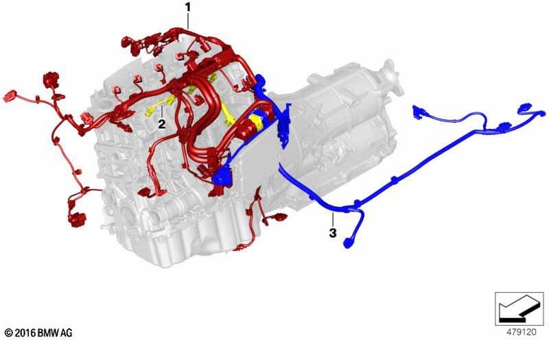 BMW純正ワイヤーハーネスモーターグローモジュール（12518595291）| 12518595291