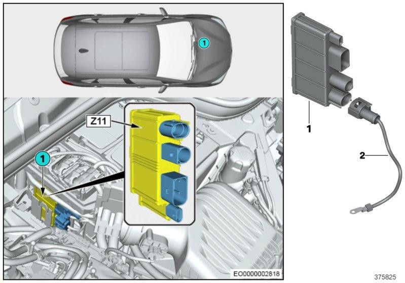 BMW純正統合供給モジュールZ11（12638661071）| 12638661071