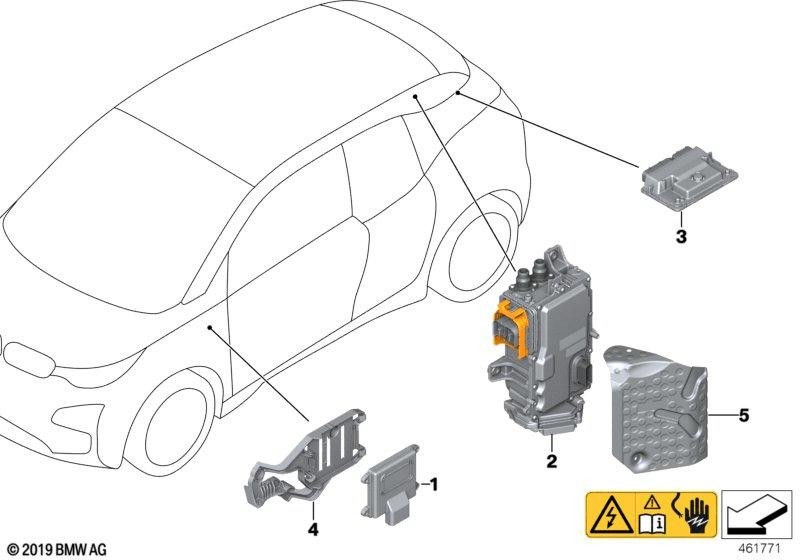 BMW本物の熱保護シート（12907625470）| 12907625470