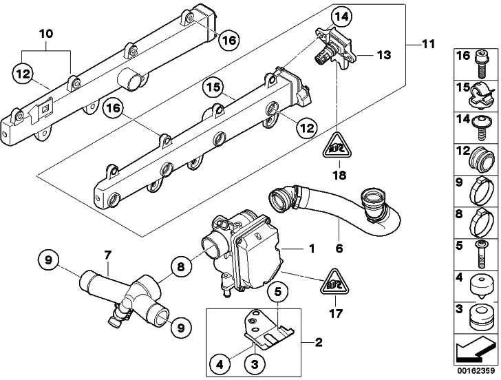 BMW純正シェル3シリーズK50 K52 K53 K54（13417838511）| 13417838511