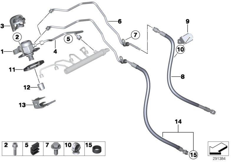 BMW本物の高圧ポンプ（13518635048）| 13518635048