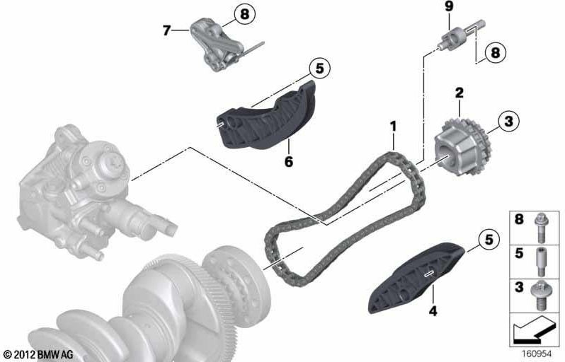 BMW本物のチェーン（13528490224）| 13528490224