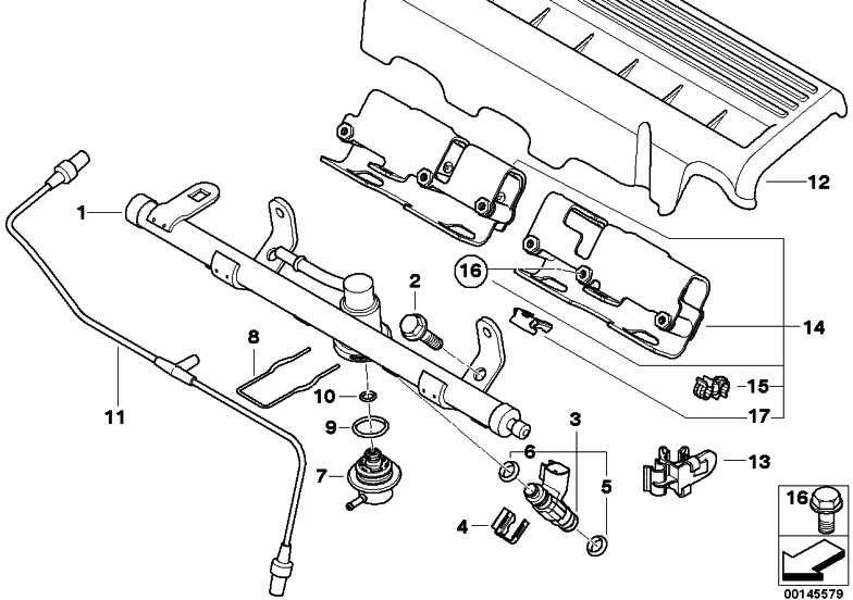 BMW本物の注入バルブ（13531487607）| 13531487607
