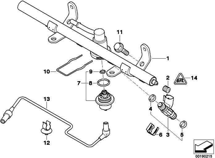 BMW本物の注入バルブミニ（13537574132）| 13537574132