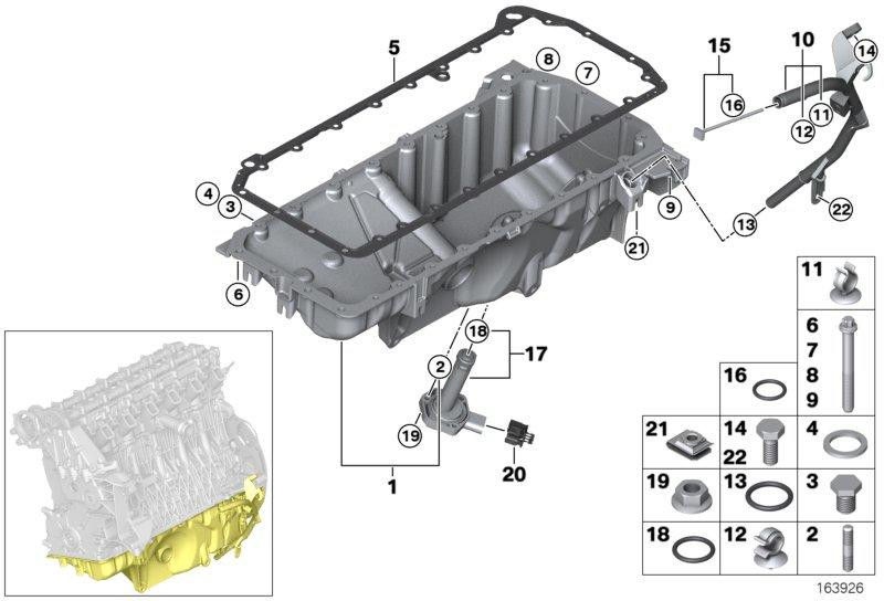 BMW純正ホースホルダーd = 17mm/21mm（13537791440）| 13537791440