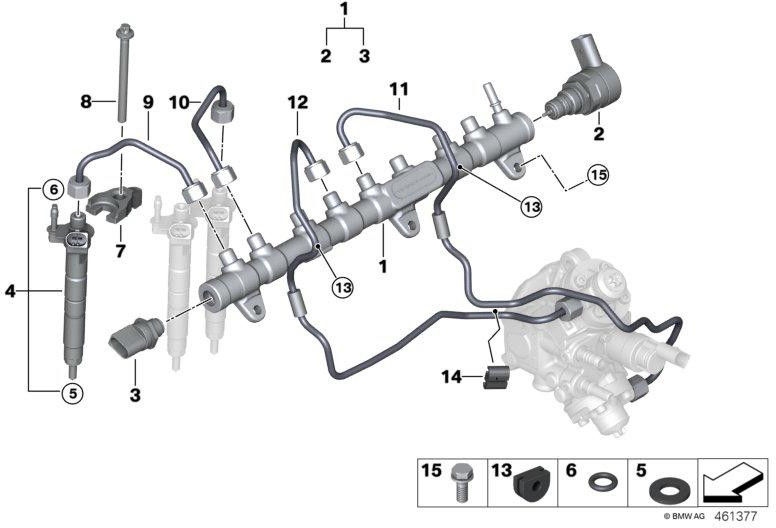 BMW純正RPインジェクター（13538571565）| 13538571565