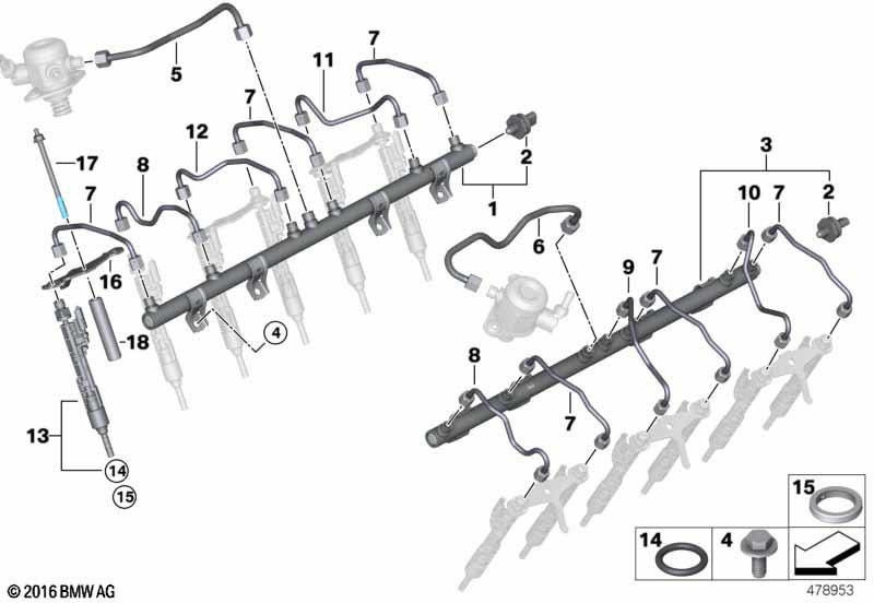 BMW純正RPインジェクター（13538648189）| 13538648189