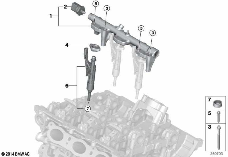 BMW純正シーリング（13539847174）| 13539847174