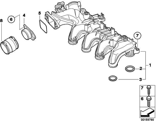 BMW純正ホースロックミニ（13547795030）| 13547795030