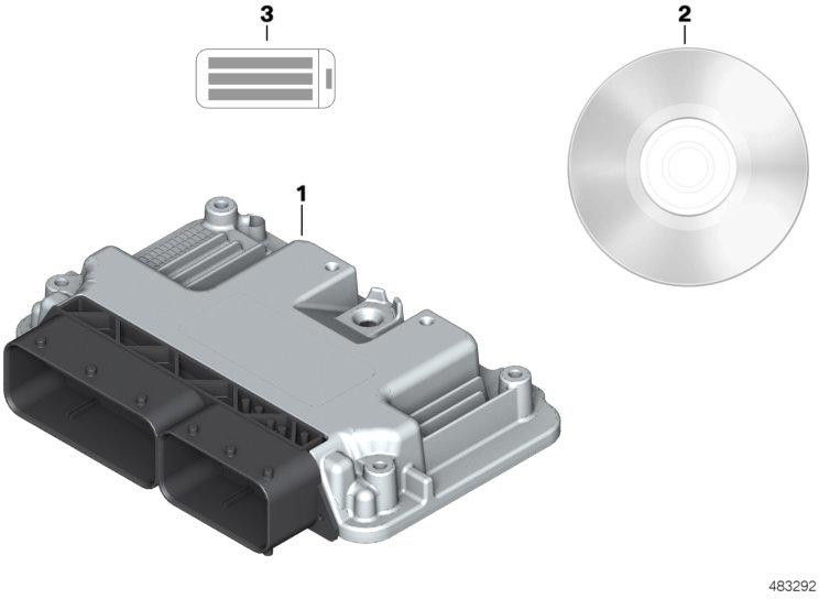 BMW本物のコントロールユニットBMS-X EWS4（13618559224）| 13618559224