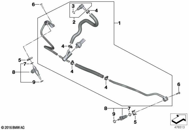 BMW本物の注入バルブ（13618567156）| 13618567156
