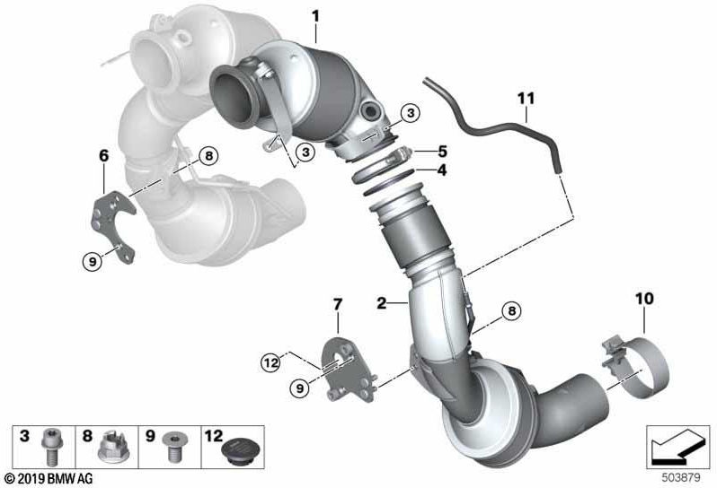 BMW純正フォームホース（13628092624）| 13628092624