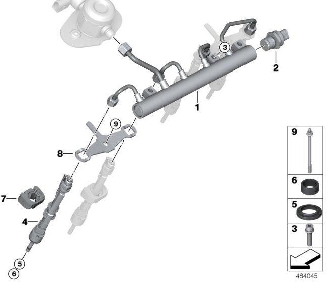 BMW純正RPインジェクター（13647852362）| 13647852362