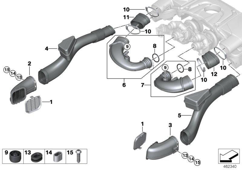 BMW純正開示ガム（137186​​45359）| 137186​​45359