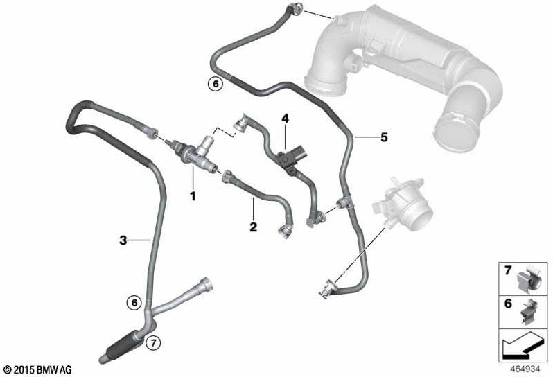 BMW純正タンク換気バルブ（13907614013）| 13907614013