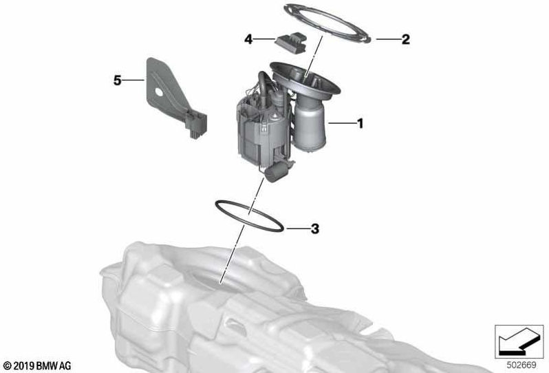 BMW純正シュワッペンワンド（16119845443）| 16119845443