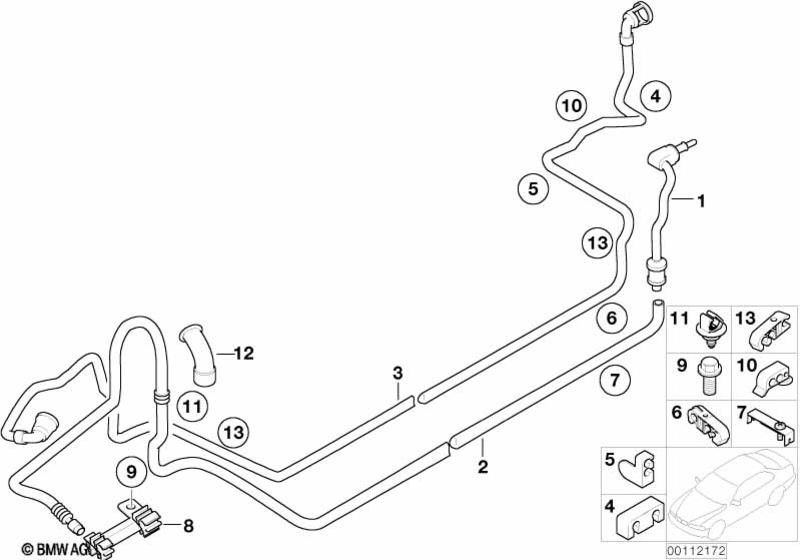 BMW純正燃料プレハビル装置（16126756920）| 16126756920