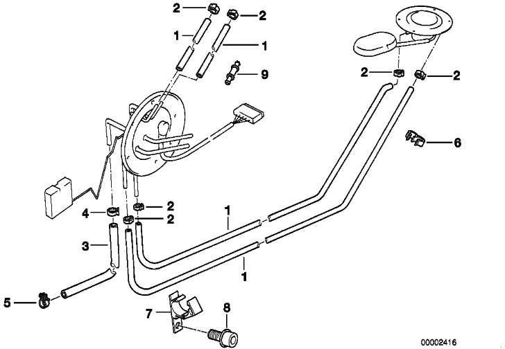 BMW純正ホースクランプ8-9.5mm 3シリーズ7シリーズ8シリーズM1 X5 Z1 Z3（16131379229）| 16131379229