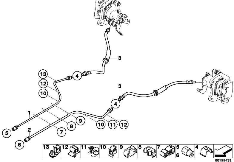 BMW純正Zweibueclip Mini（16132752743）| 16132752743