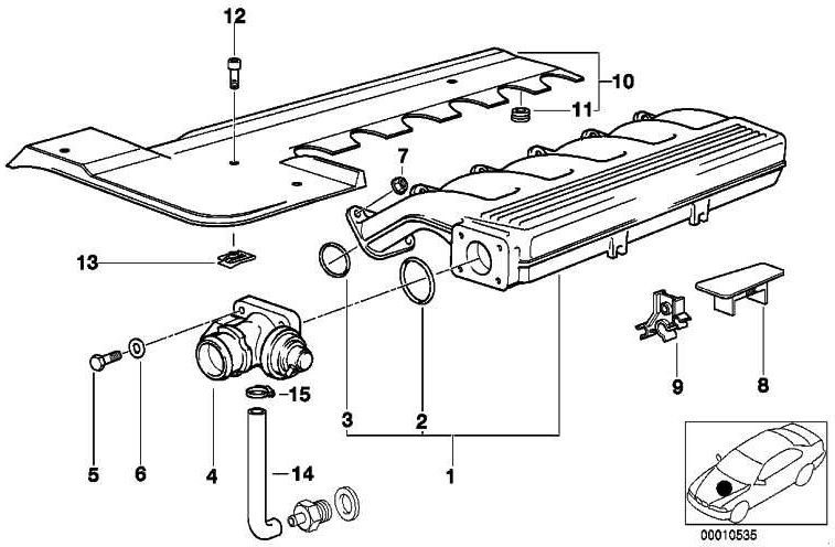 BMW純正ホースクランプ9.4-11.9mm 3シリーズ6シリーズ7シリーズX3 X4 X5（16141183085）| 16141183085