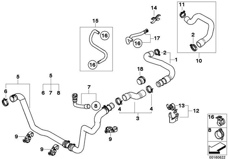 BMW純正シェルD = 40mm（17122754488）| 17122754488