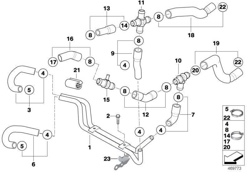 BMW純正クーラントホースミニ（17127518573）| 17127518573