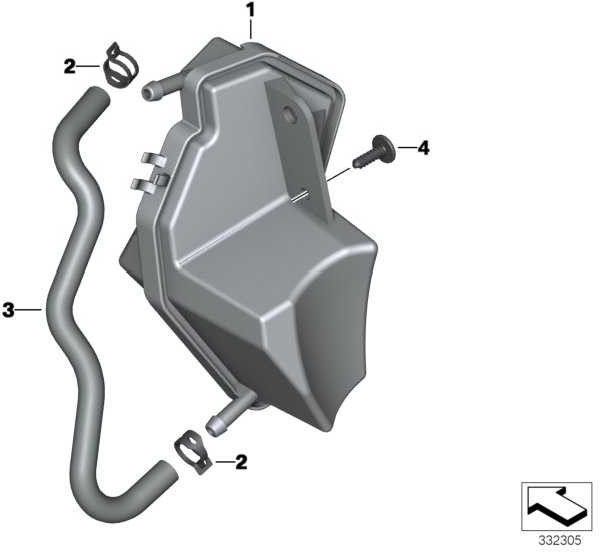 BMW純正スプリングクランプNW 12.5mm K50 K52 K53 K54 7シリーズ（17127609183）| 17127609183