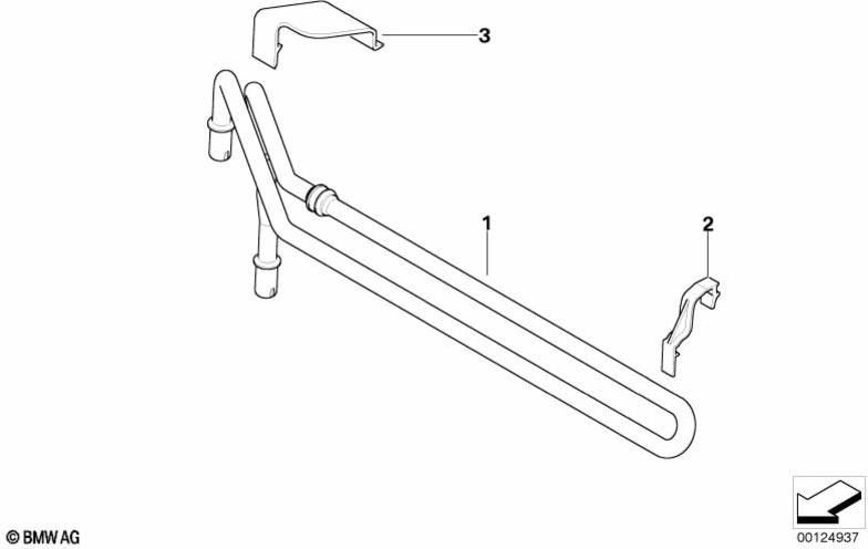 BMW純正ホルターLenkhilfekühler（17217790469）| 17217790469