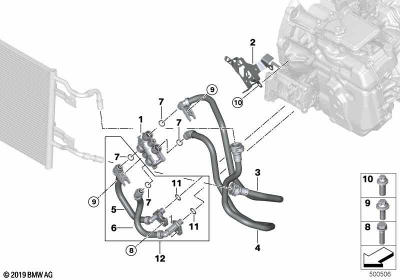 BMW本物のホルターサーモスタット（17227645534）| 17227645534